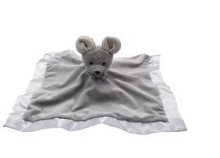 Plush 2-in-1 Peek-A-Boo Snuggle Toy w/Satin Trim (3 Styles)