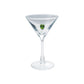 Stemmed Martini Glass w/Hand-Blown Olive Inside