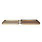 MDF Lacquered Trays w/Foil, Copper & Gold Finish (2 Sizes)
