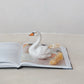Stoneware Swan Shaped Toothpick Holder