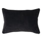 Cotton Velvet Printed Lumbar Pillow w/Leopard Print & Piping
