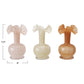 Art Glass Vase w/Ruffle (3 Colors) Each One Will Vary