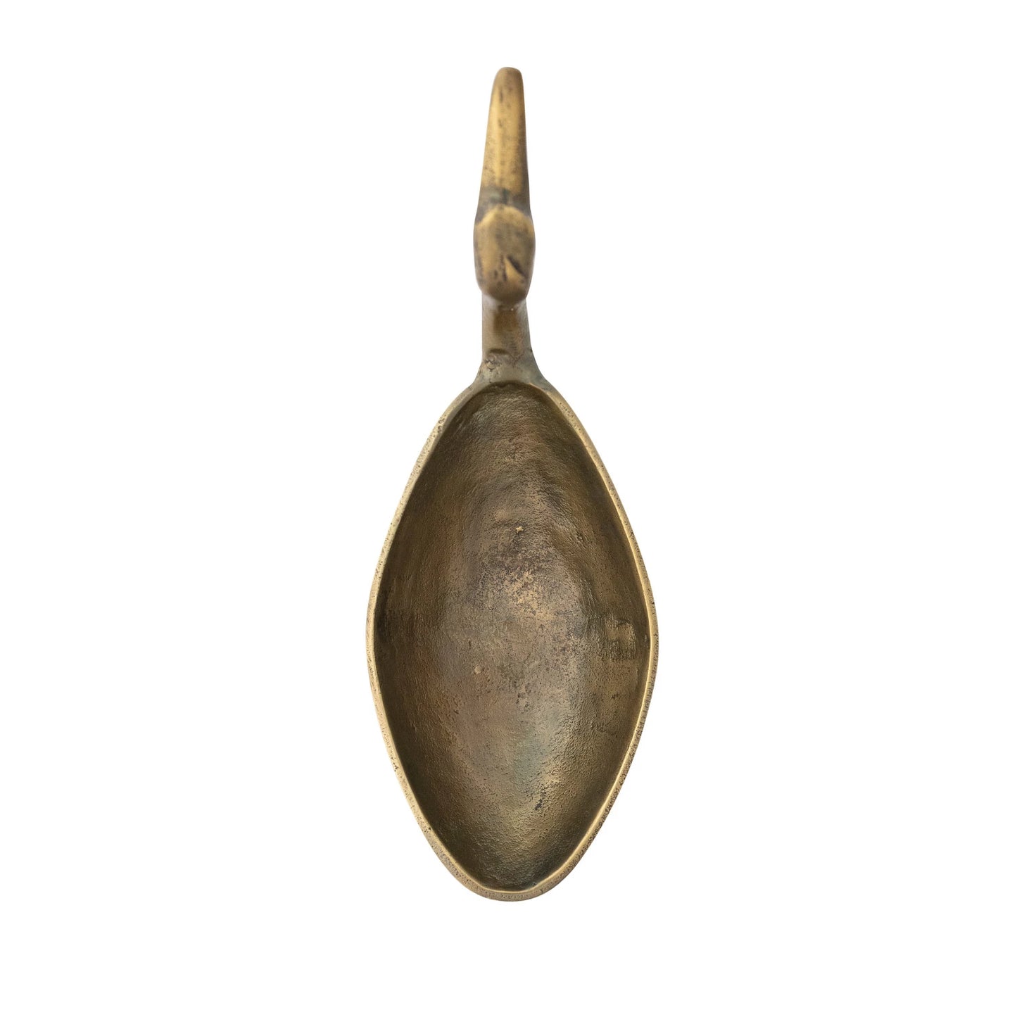 Cast Aluminium Bird Shaped Bowl, Antique Brass Finish