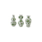 Hand-Painted Stoneware Vase w/Floral Design (3 Styles)