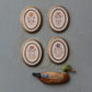 Hand-Painted Carved Wood Mallard Wall Decor