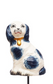 Stoneware Staffordshire Dog Plant Stake (4 Colors)