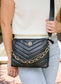 Ariana Crossbody BLACK V QUILTED: Default