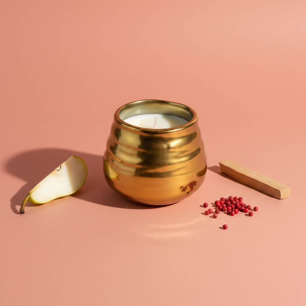 8 oz Midas Candle: Vanilla Lume