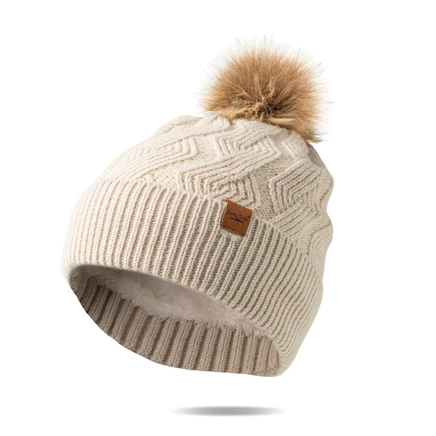 Britt's Knits Mainstay Pom Hat Open Stock: Green