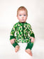 Evergreen Camo  - LS Convertible Zip PJs: 0-3 mo