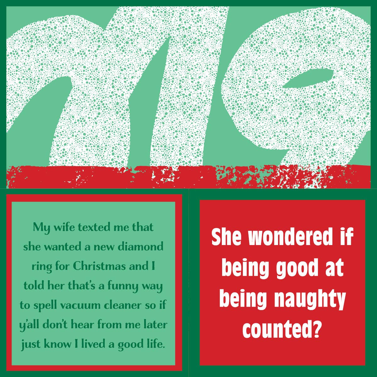 NAPKIN XMAS Counted | Funny Party Gift | Cocktail Napkin
