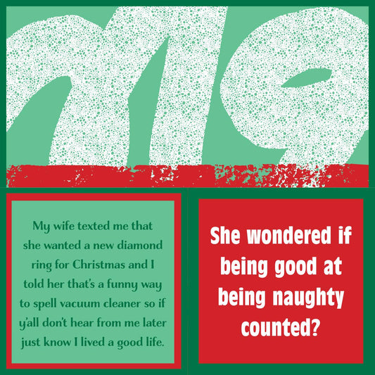 NAPKIN XMAS Counted | Funny Party Gift | Cocktail Napkin
