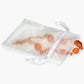 Organza Sheer Drawstring Bags: Hunter Green / 10 Pack / 4x6"