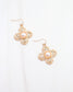 Pyxie Cross and Pearl Earring Gold: Default