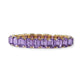 Etta Small Rectangle Stone Stretch Bracelet