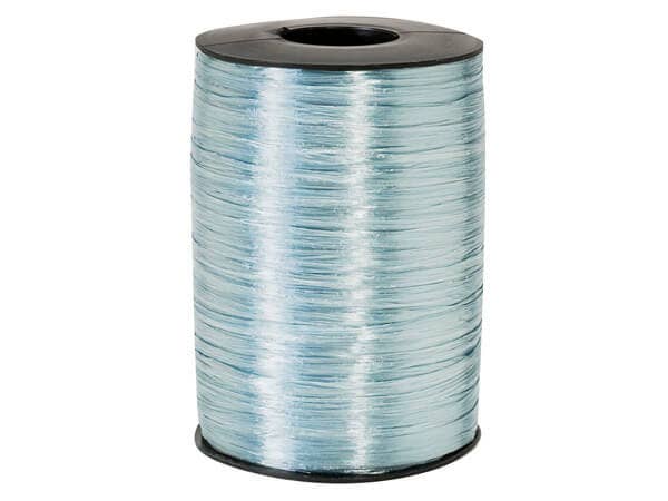 Pearlized Raffia Ribbon: White Pearlized / 1 Pack / 500 yards