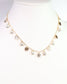 Evelyn CZ Necklace Gold
