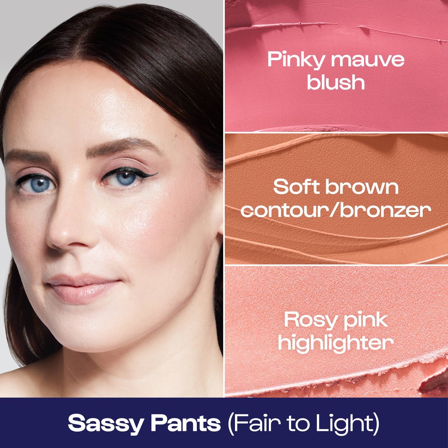 Stack the Odds Blush/ Bronzer/ Highlighter in Sassy Pants: Sassy Pants