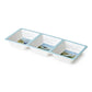 Coastal Birds Melm 3-Section Relish Tray 14.5" x 5.75"