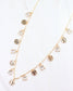 Evelyn CZ Necklace Gold