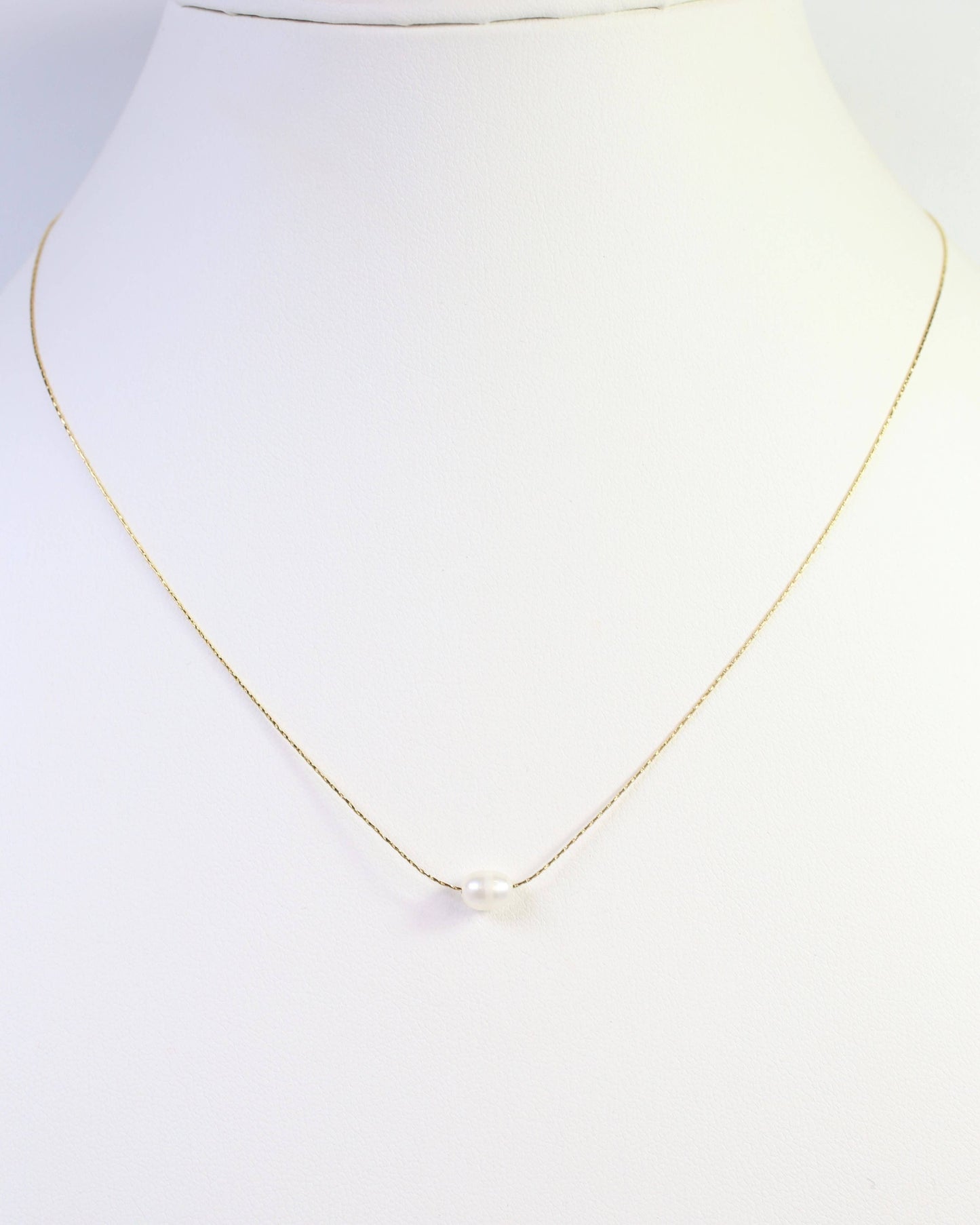 Conquest Necklace with Pearl Gold