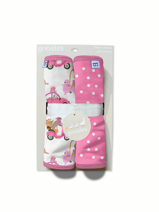 Burp Cloth Set - Puppy Chic