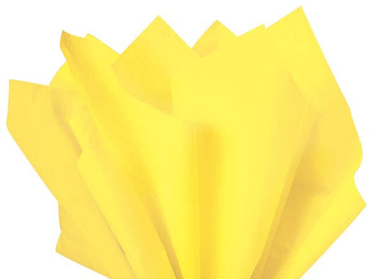 Bulk Color Tissue Paper 20X30" Sheets: Light Yellow / 480 Pack / 20x30"