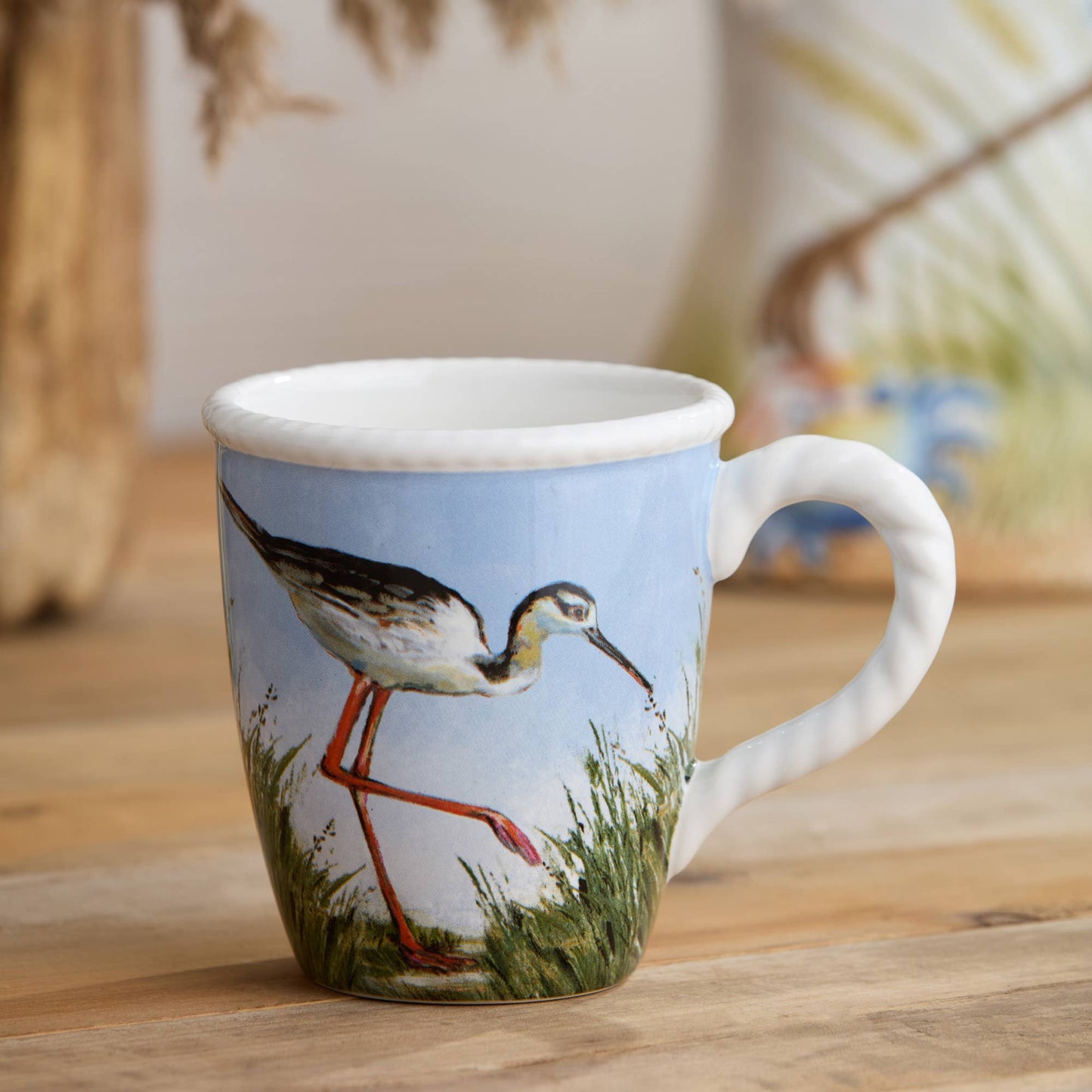 Coastal Birds Mug 14 oz. 4 asst.