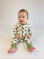 Lake Fish - Convertible Zip PJs: 0-3 months