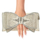 Fancy Bow Crossbody Clutch