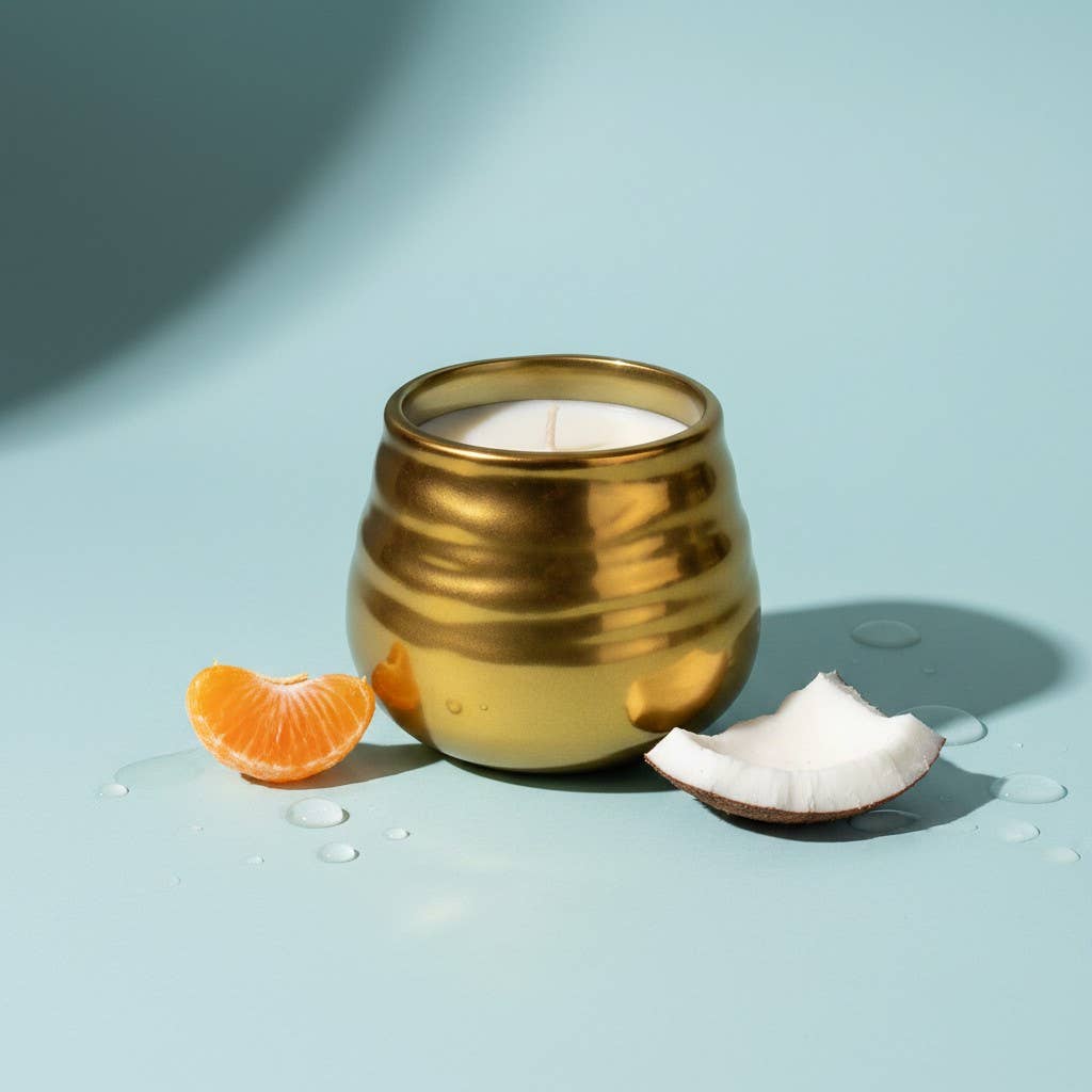 8 oz Midas Candle: Vanilla Lume