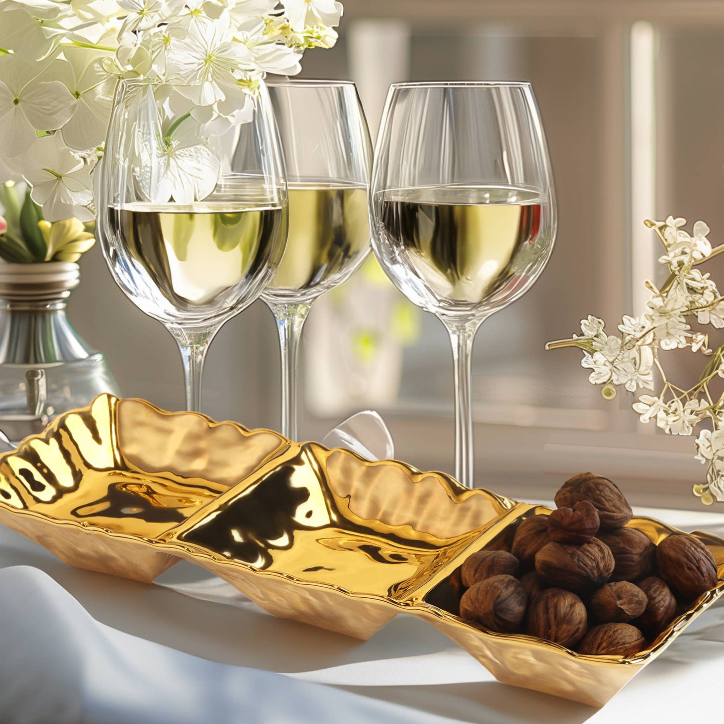 Gold Coast 3- Section Tray 15x 5.5