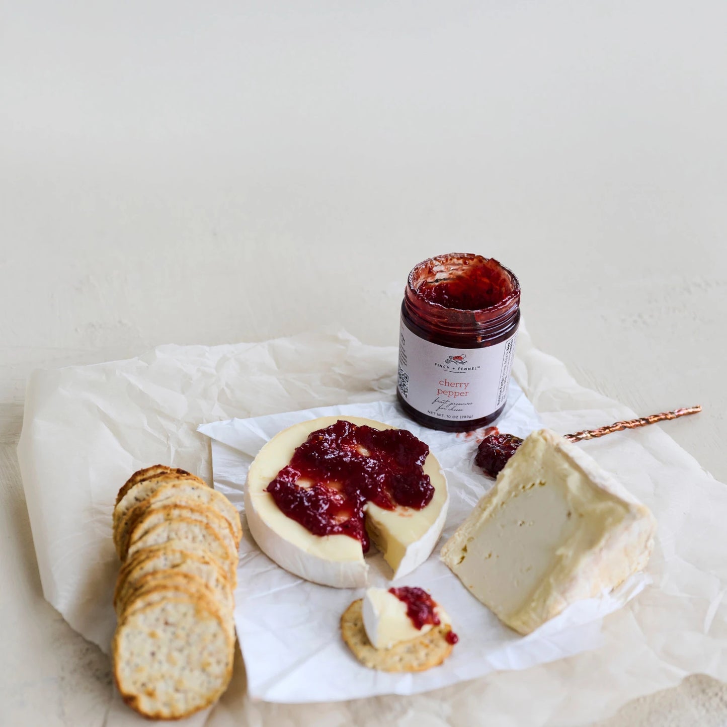 Cherry Pepper Fruit Preserves for Cheese 10oz