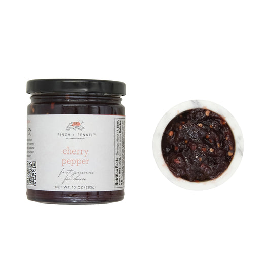 Cherry Pepper Fruit Preserves for Cheese 10oz