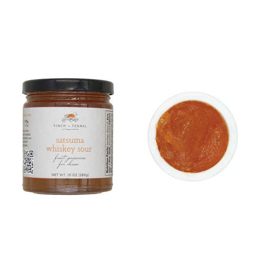Satsuma Whiskey Sour Fruit Preserves For Cheese 10oz