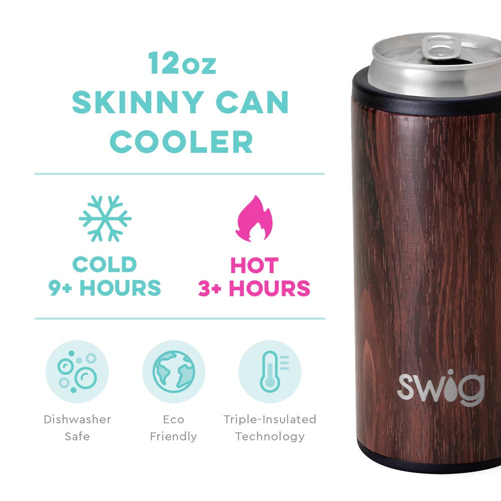 Bourbon Barrel Skinny Can Cooler (12oz)