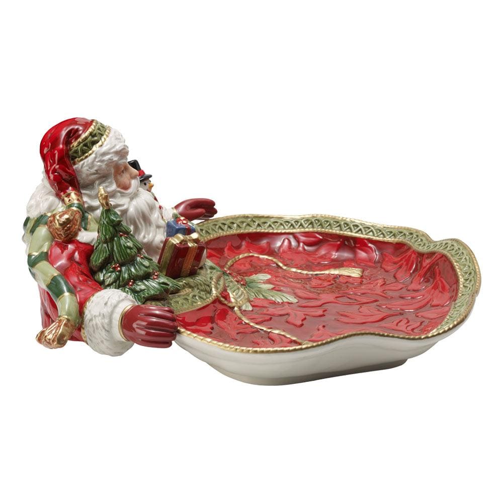 Holiday Home Santa Serving Bowl