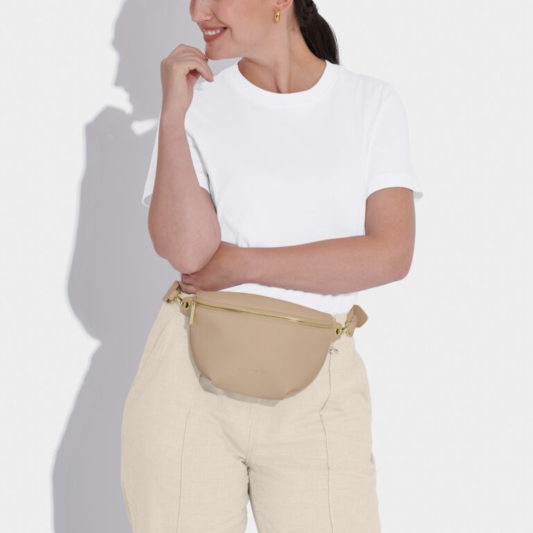 Maya Belt Bag in Light Taupe