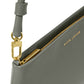 Asha Wristlet in Graphite Green