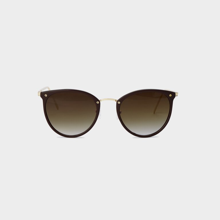 Santorini Sunglasses- Cacao