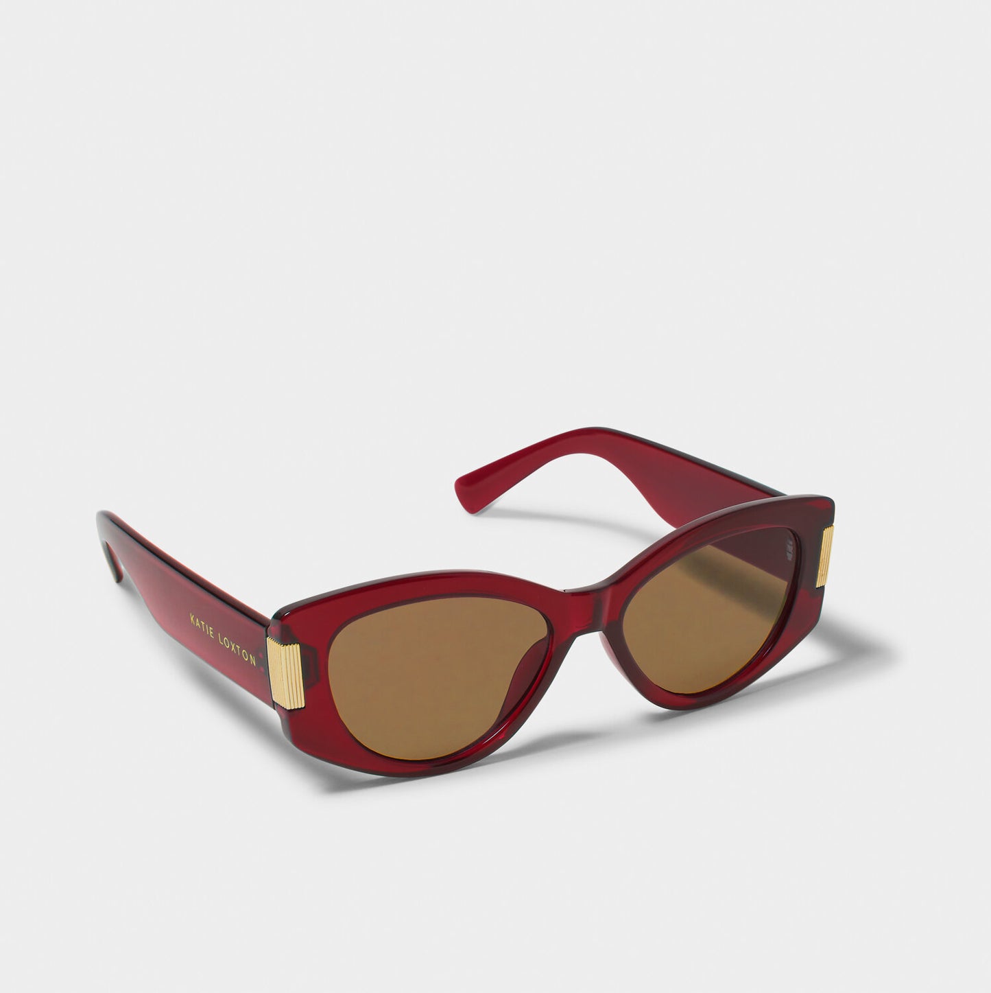 Rimini Sunglasses in Deep Red