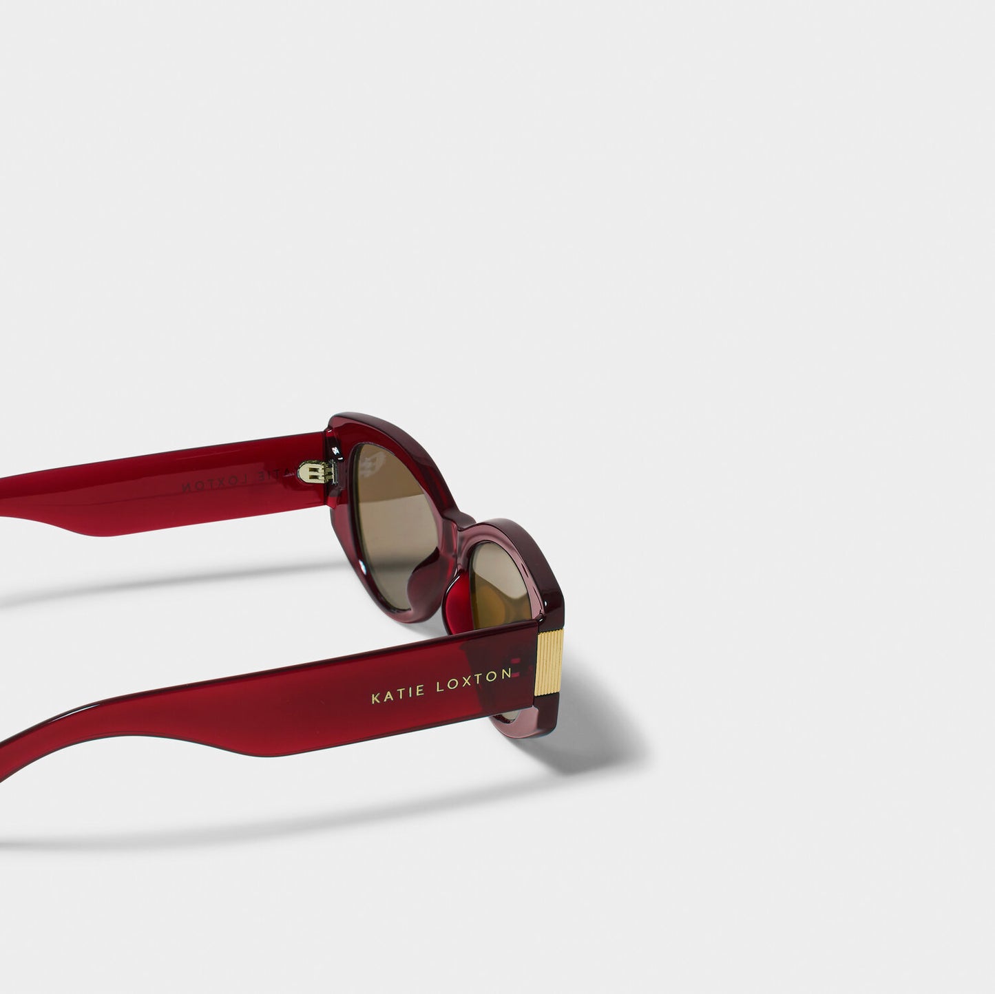 Rimini Sunglasses in Deep Red