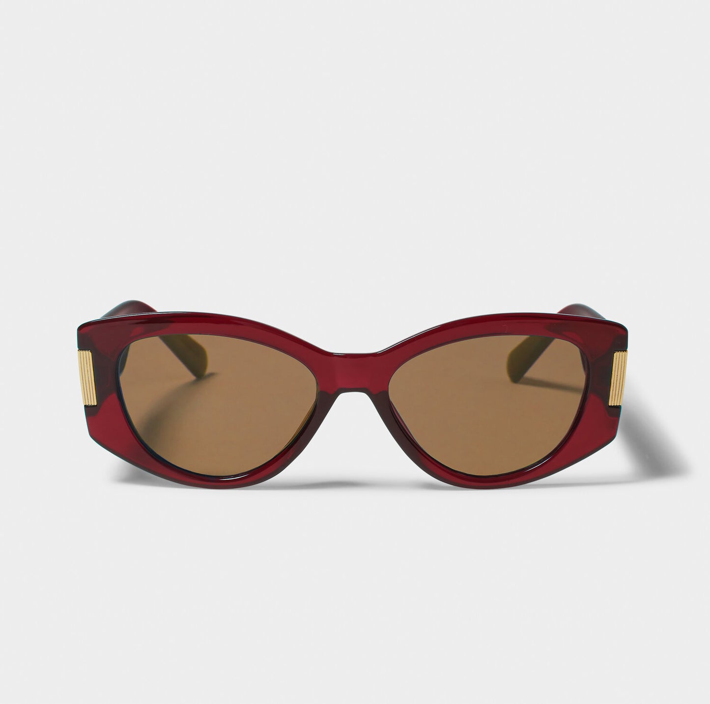 Rimini Sunglasses in Deep Red