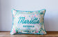 Feathergien Pattern Hometown + Accent Piping Pillow - Welcome