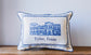 Delft Mainstreet Hometown Pillow + Accent Piping