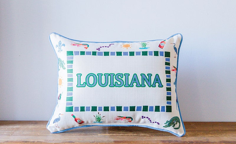 Bayou Frame Icons City/State + Accent Piping