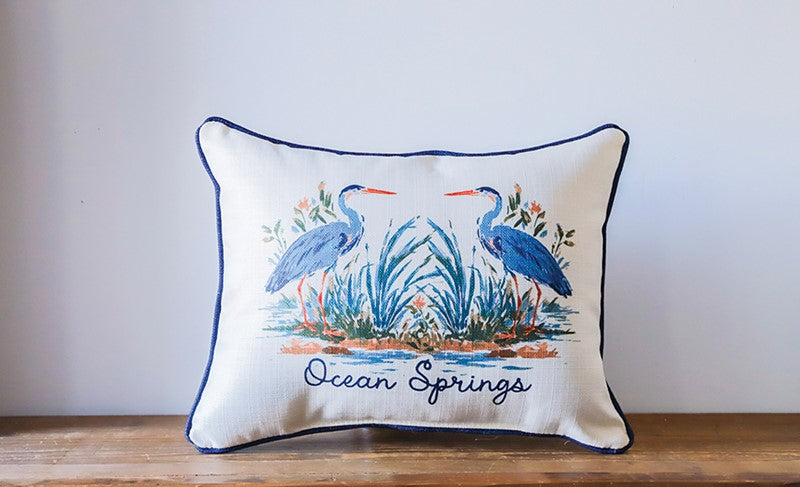 Double Painted Heron Hometown + Accent Piping
