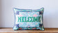 Asian Garden + Accent Piping Pillow (No Words)