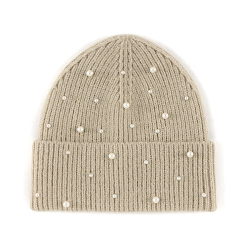 Perla Beanie - Taupe