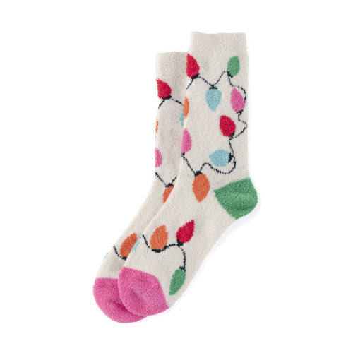 Anya String Lights Socks - Ivory